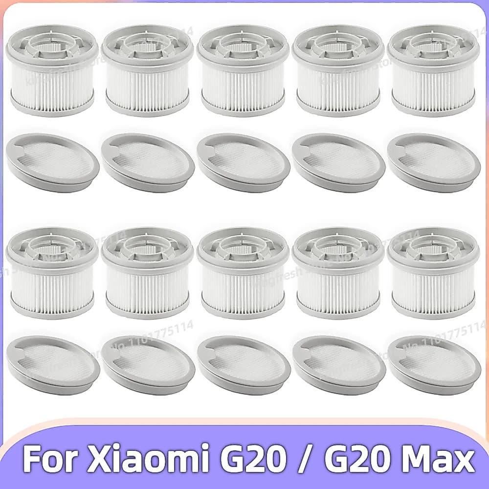 Apto Para (Xiaomi Aspirador De Pó G20/G20 Max) Peças De Vácuo Pré-Filtro Pós Substituição Filtros HEPA Acessórios