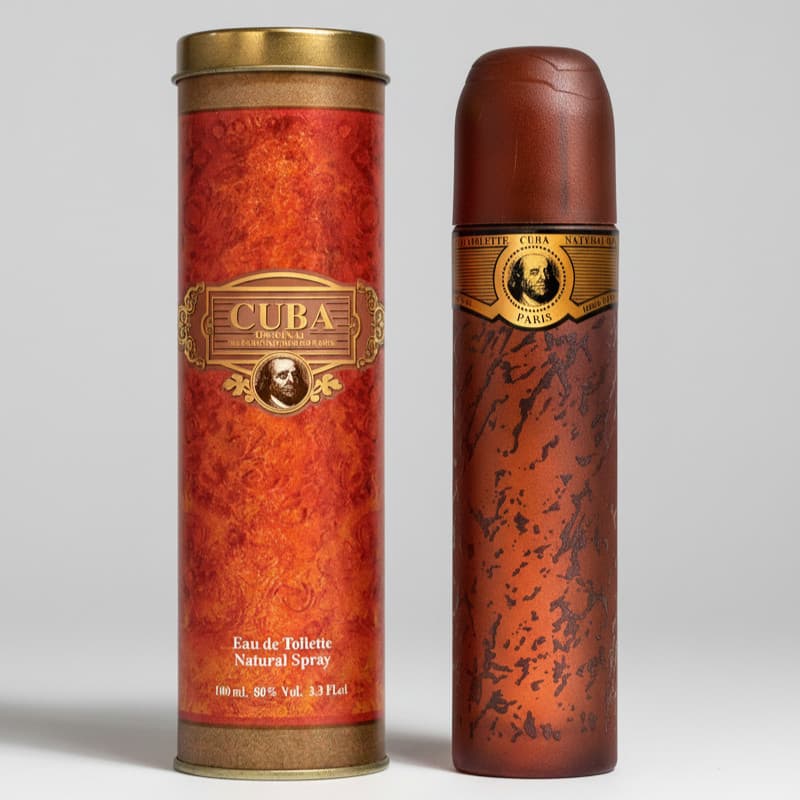 CUBA PARIS: Perfume Cuba Gold Masculino Original Importado 100ml Cuba Paris Edt com Nota Fiscal