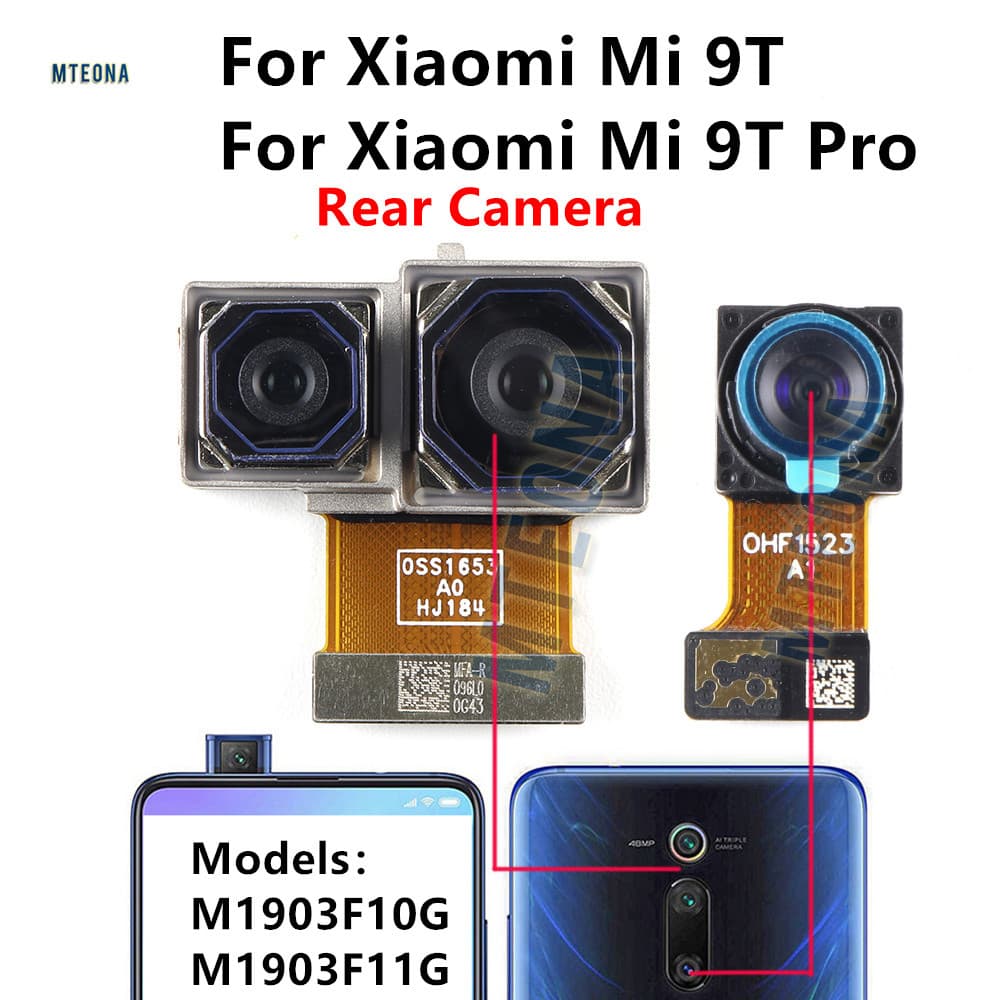 Câmera Traseira Para Xiaomi Mi 9T Pro , Módulo De Grande Principal , Cabo Flexível , Peças De Reposição Smartphone