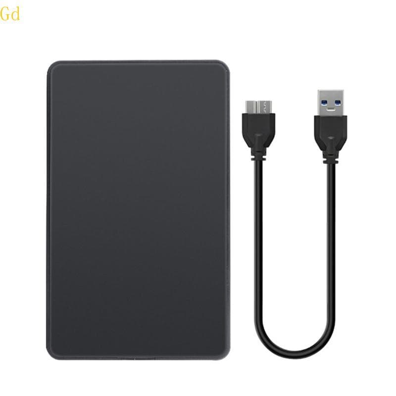 Gd Velocidade Rápida USB3 0 2 Caixa De Disco Rígido Externo De 5 Polegadas Para SSDs SATAs HDDs