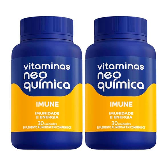 Kit 2 Suplemento Vitamina Imune 30 Cápsulas - Neo Química