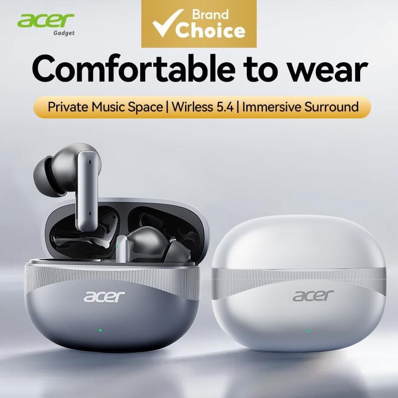 Fones de ouvido Acer OHR750 tipo C, fone de ouvido sem fio, fones de ouvido Bluetooth com microfone, fones de ouvido,