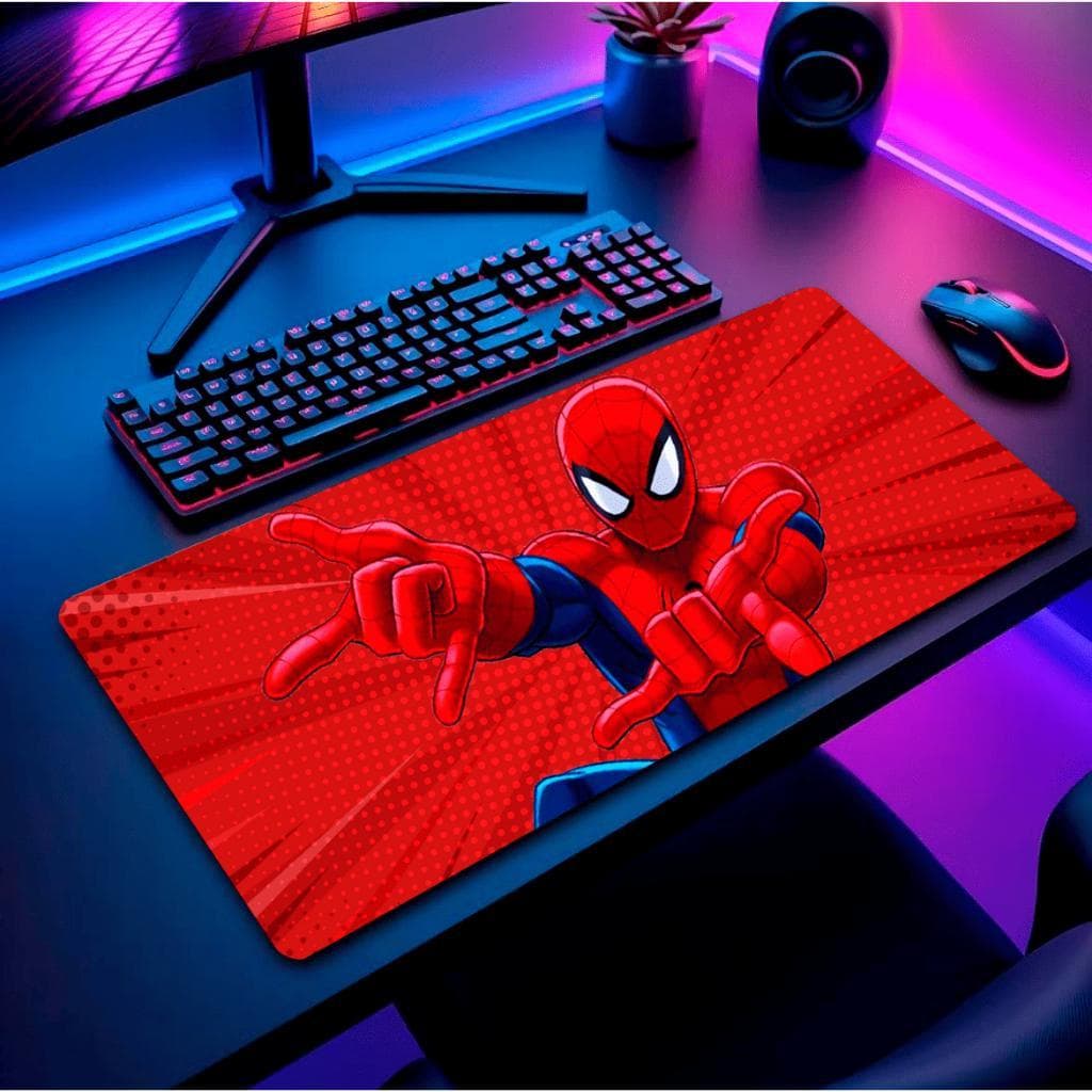 Mousepad Gamer  Grande Personalizado com Apoio Confortável Ideal para PC e Notebook