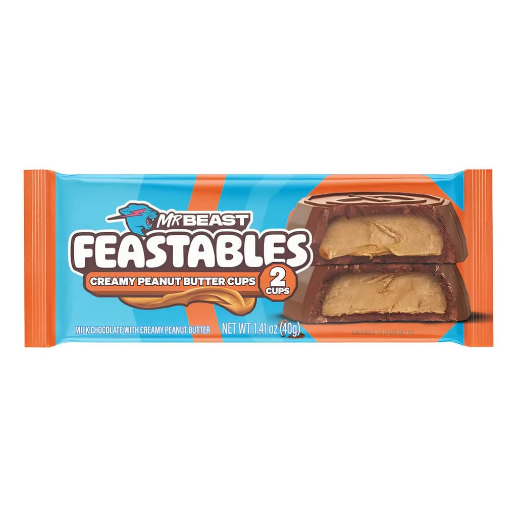 Chocolate Feastables Peanut Butter 40g Mr. Beast Importado