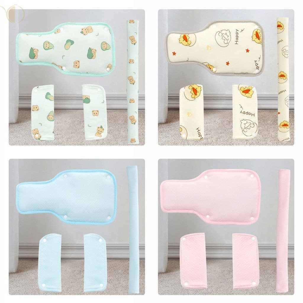 Almofadas Protetoras De Carrinho-Conforto Macio Para De Bebê