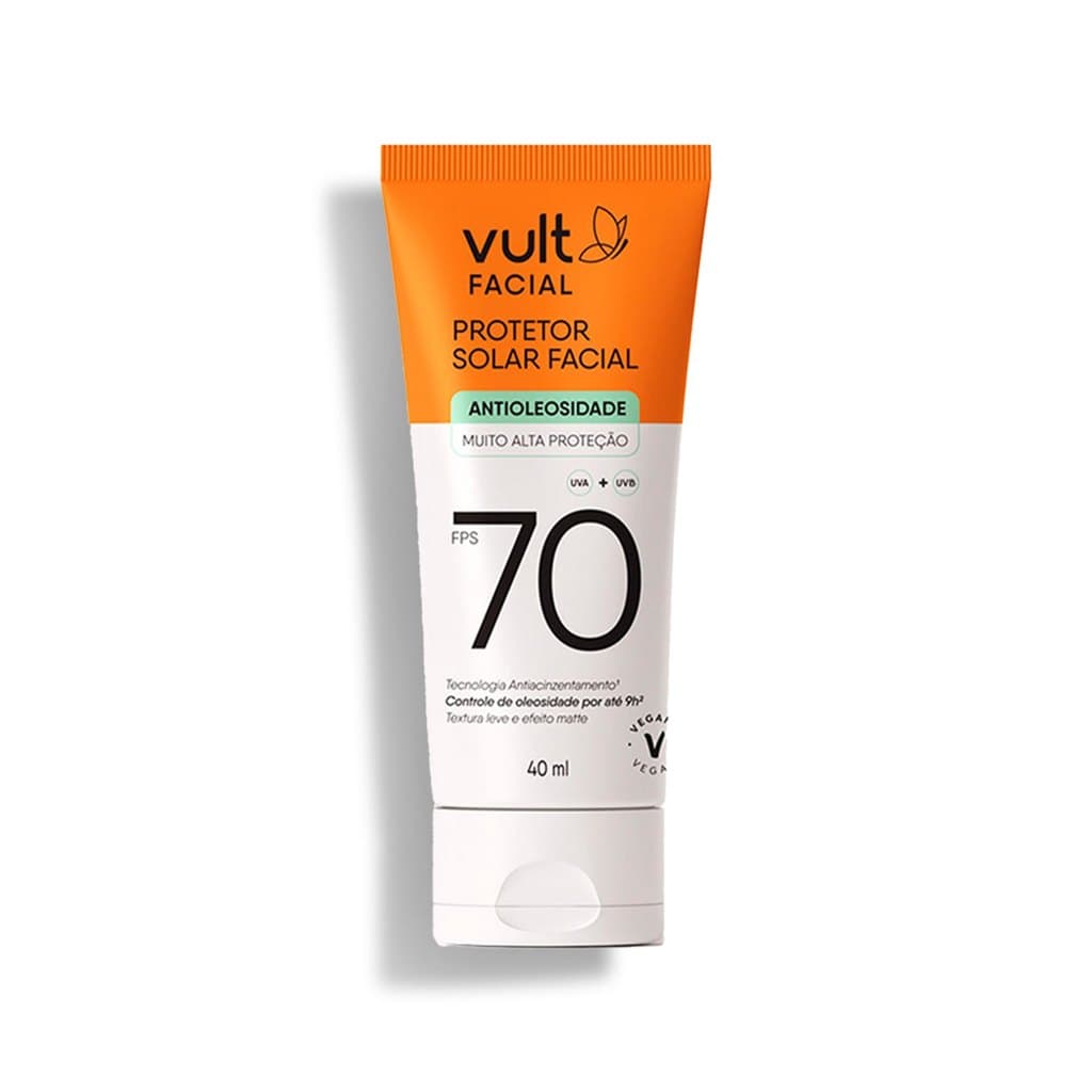 Vult Solar FPS 70 - Protetor Solar Facial 40ml