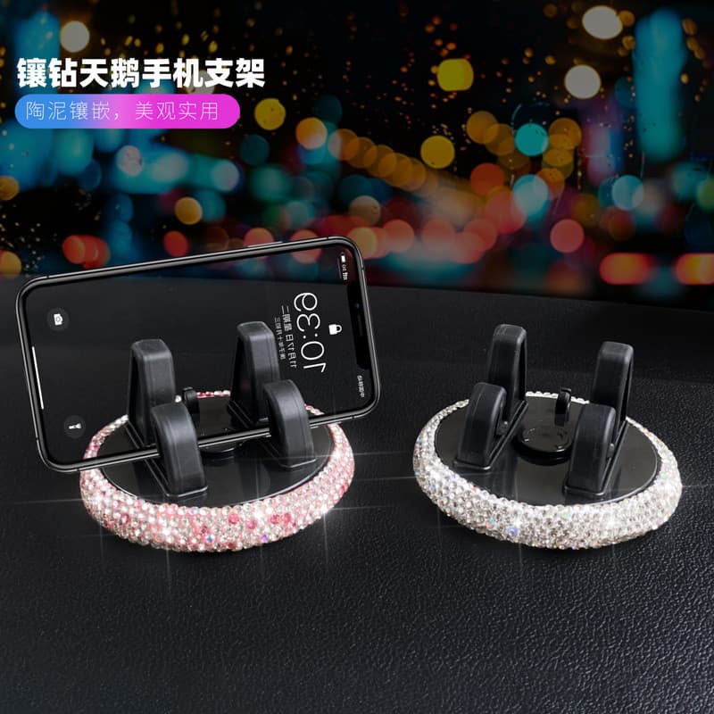 Suporte para carro feminino bonito tela Horizontal tela Vertical Console central quadro de suporte de navegação para car