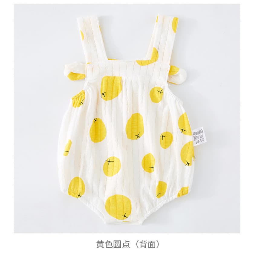 Verão bebê camisola roupas de bebê bonito princesa cinta triângulo macacão bebê menina puro algodão de uma peça roupas d