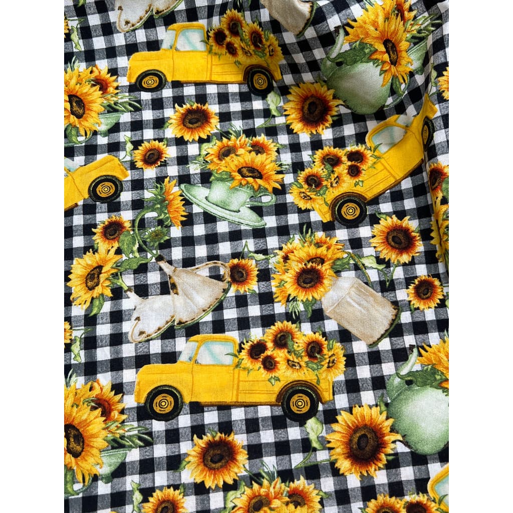 Girassol comércio exterior 20 contagens tecido liso de algodão Patchwork roupas de bebê tecido artesanal