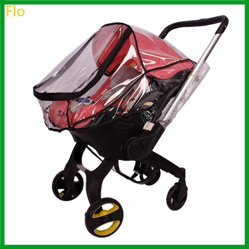 Flo Carrinho Bebê Capa Infantil Carro Para Assento À Prova Dwaterproof Escudo Transparente Ar