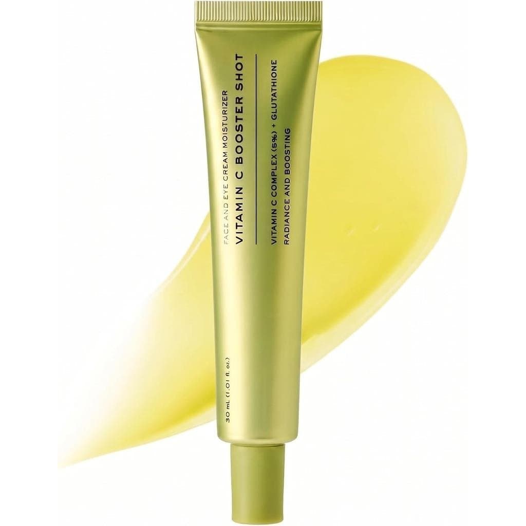 Sérum de vitamina C, com niacinamida e vitamina E, que ajuda a iluminar o tom da pele, atenuar manchas, melhorar as linh