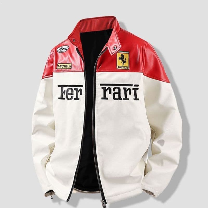 Roupas de corrida jaqueta de motocicleta masculino feminino estilo outono inverno High-End sentimento jaqueta de couro d