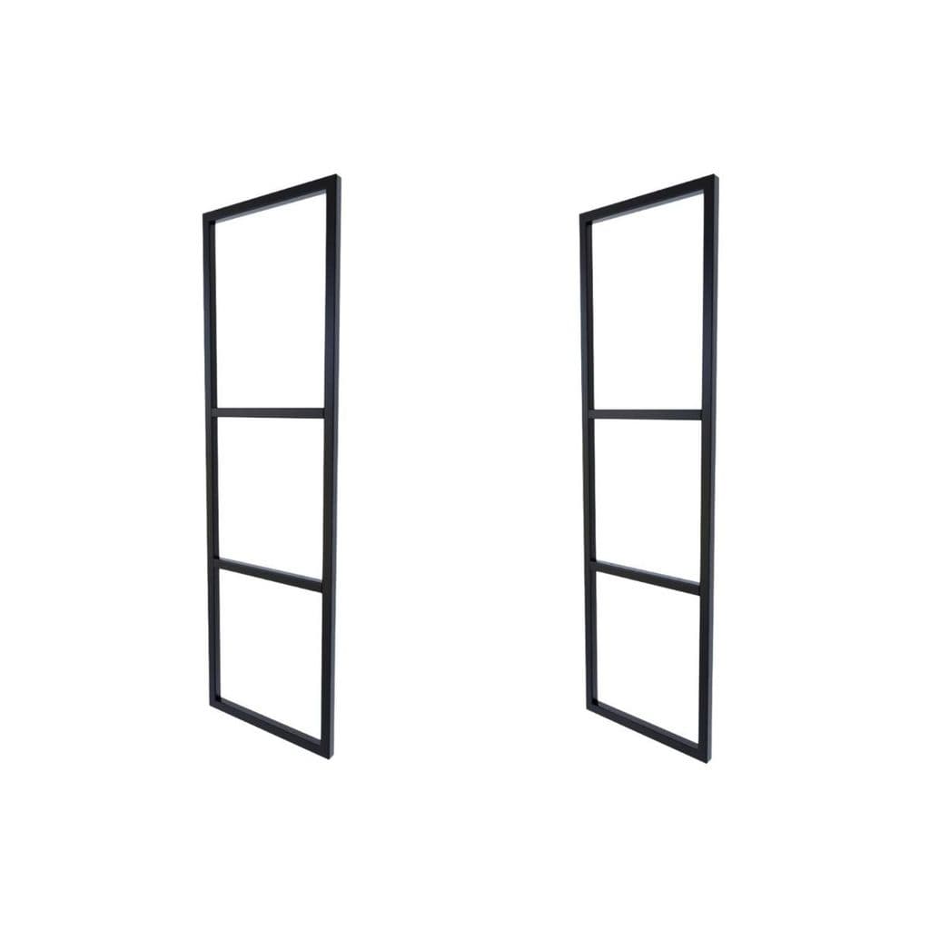 2 Prateleiras Suporte Triplo Estilo Industrial Teto Parede