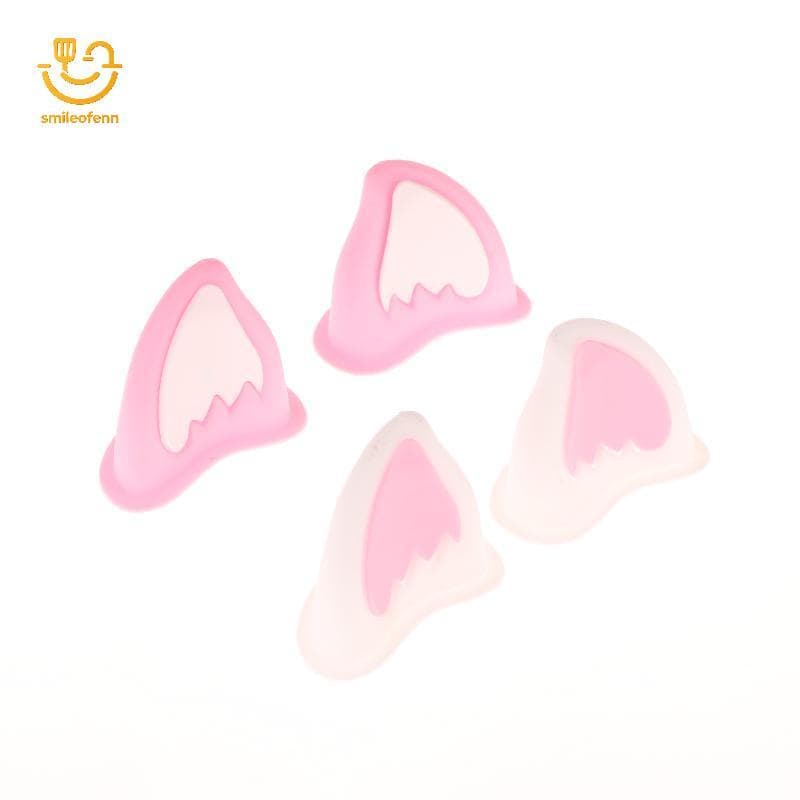 smileofenn Capacete Da Motocicleta Decorações De Orelha De Gato Acessório Para Scooter Bicicleta Adesivo Moto Skate Cicl