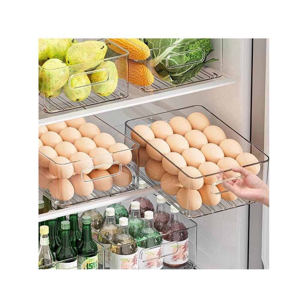 Caixa de armazenamento de ovos rolante, geladeira, caixa de ovos, suporte dedicado, ferramenta útil, caixa de manutenção