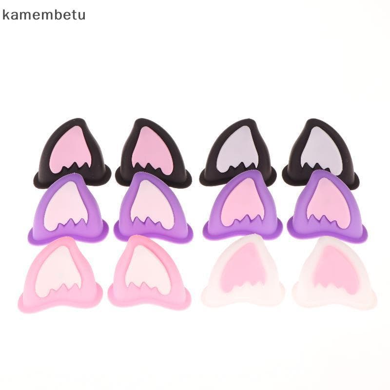 Kame Capacete Da Motocicleta Decorações De Orelha De Gato Acessório Para Scooter Bicicleta Adesivo Moto Skate Ciclismo k