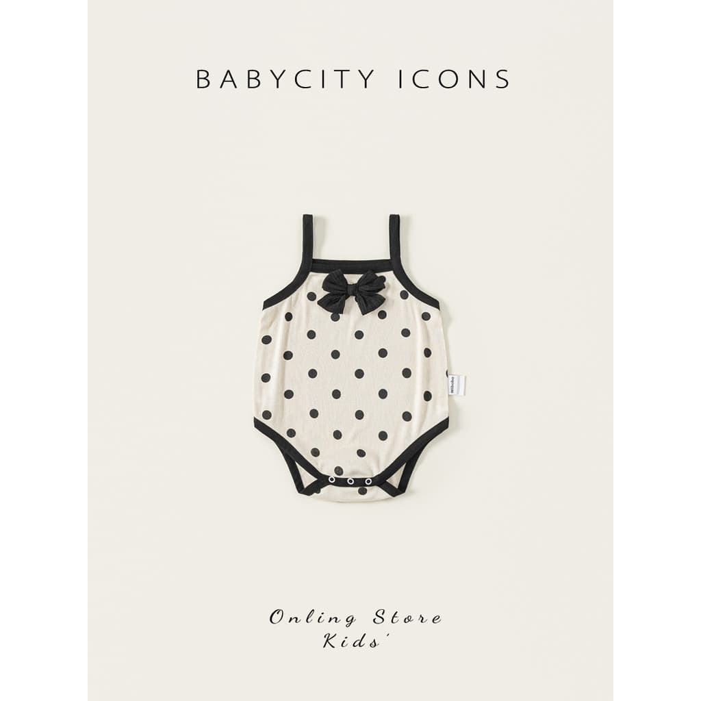 Babe City roupas de bebê verão 2026 novo estilo bebê menina estilingue macacão bebê estilo fino macacão roupas de verão