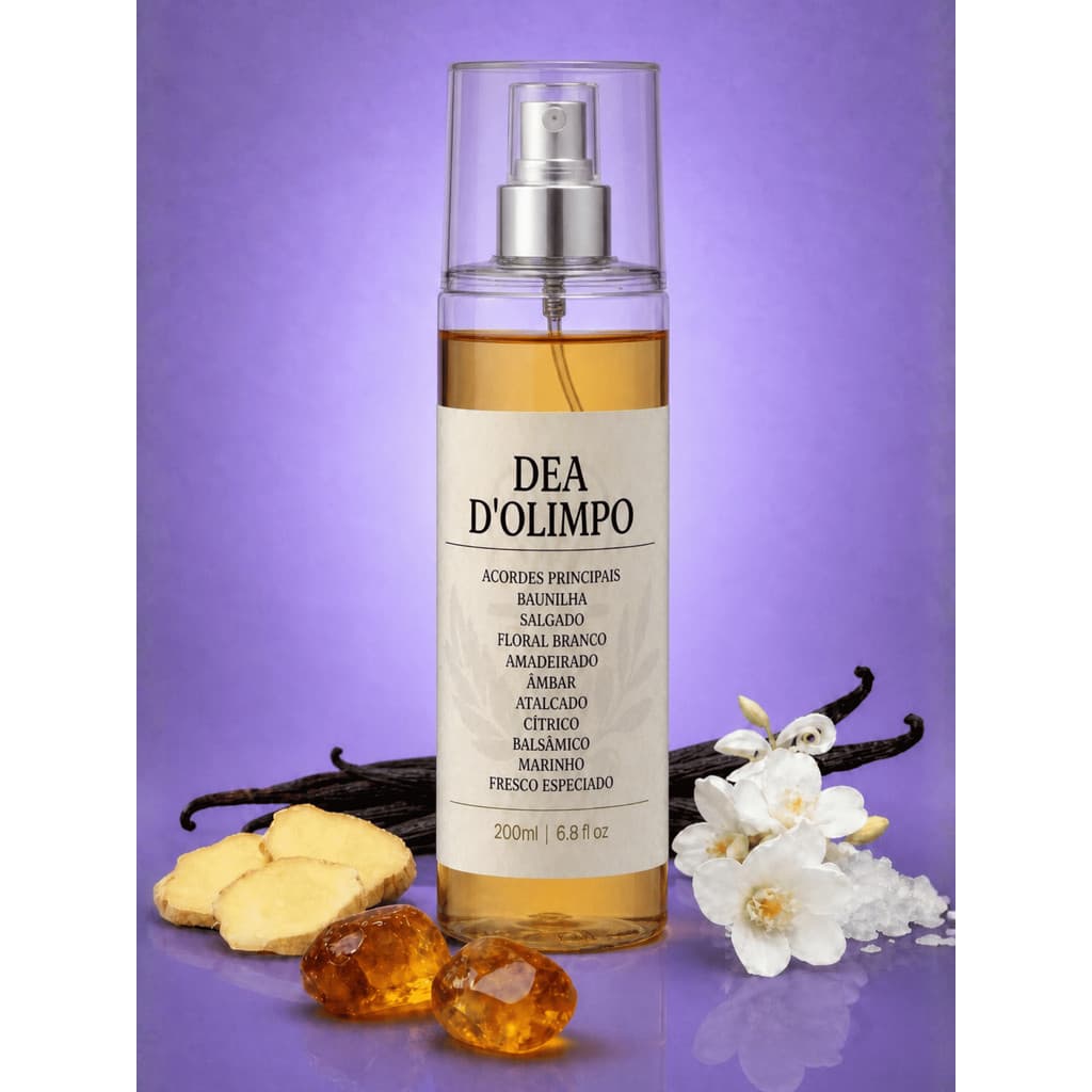 Body Splash Feminino Dea D'Olimpo Contratipo Inspirado Importado Premium Alta Fixação
