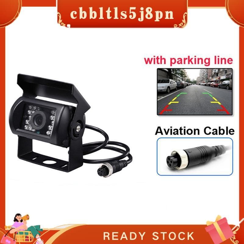 cbbltls5j8pn Cabeça De Aviação Monitor De Visão Traseira Do Carro Atualização 700Tvl Ccd 18 Ir Leds Câmera De Ré 12/24V 