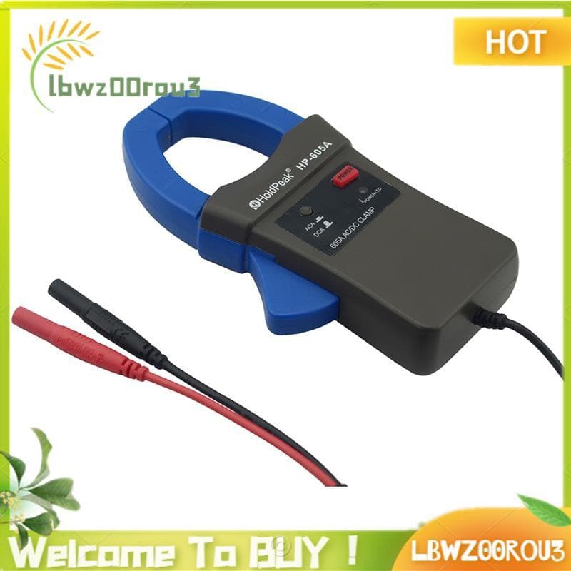 - 605A 600A Adaptador De Braçadeira Multímetro Digital Com LED De Alimentação De Mandíbula De 45 Mm Para Multimetro