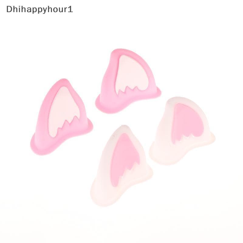 DHI Capacete Da Motocicleta Decorações De Orelha De Gato Acessório Para Scooter Bicicleta Adesivo Moto Skate Ciclismo N