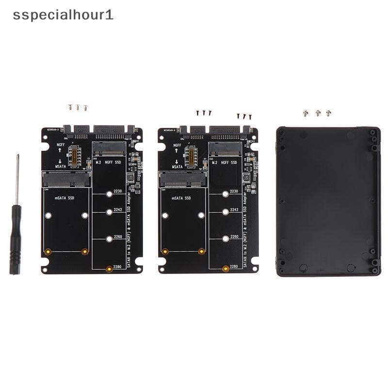 PCL NGFF Para SATA 3 Gabinete HDD Externo Adaptador MSATA SSD M . 2 Placa Adaptadora De Protocolo N