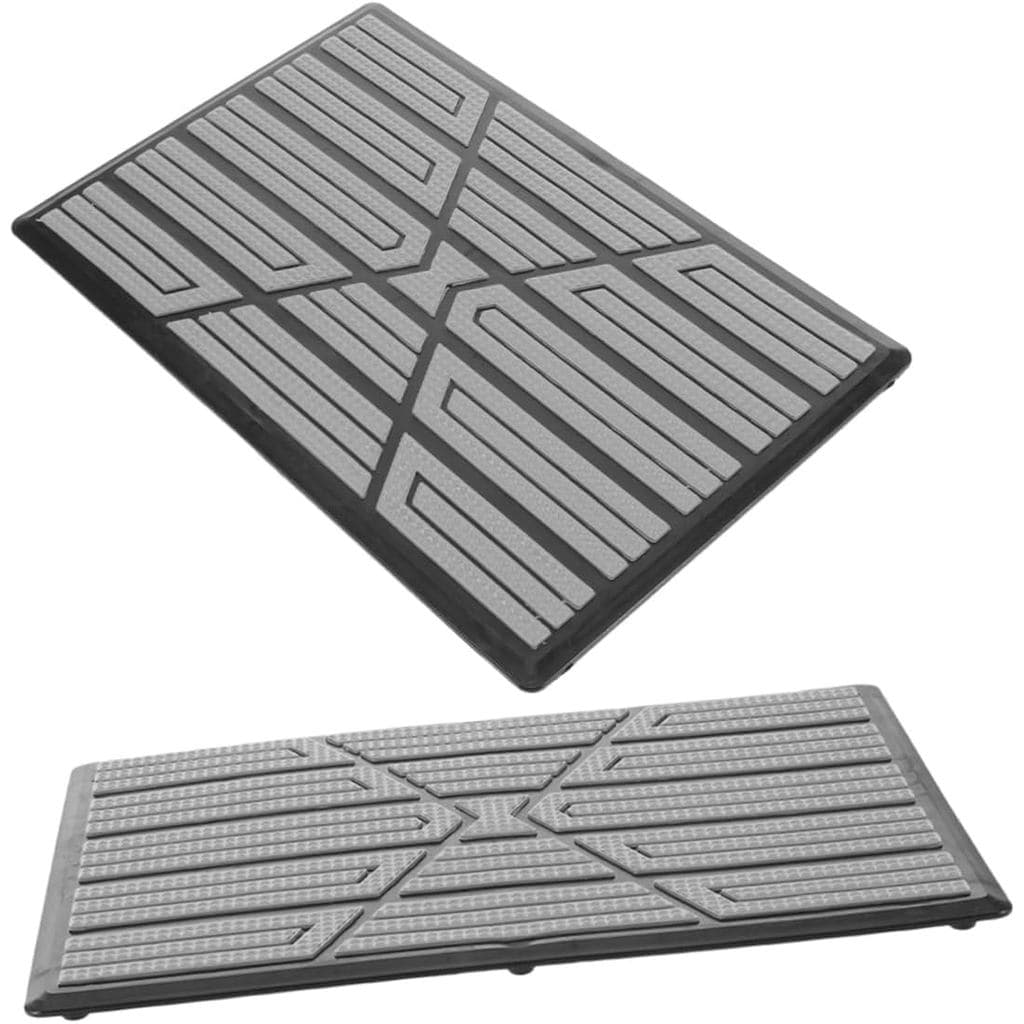2 Pçs Kit De Remendo De Reparo De Almofada De Pedal De Carro Para Tapetes Automotivos Plástico Resistente Antiderrapante