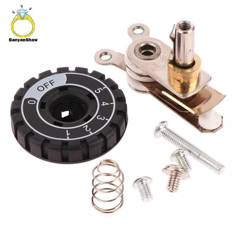 [BANY] 1 Conjunto De Termostato Com Encaixe De Botão Para ES-300 94A 94B De Ferro A Vapor Elétrico Controle De Temperatu