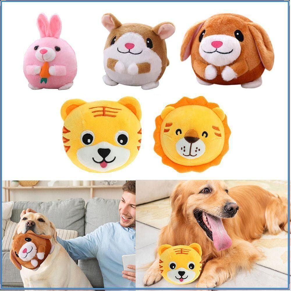 Brinquedos De Mastigar Para Cães , Brinquedo De Dentição De Cachorro Estridente De Pelúcia Interativo De Carregamento US