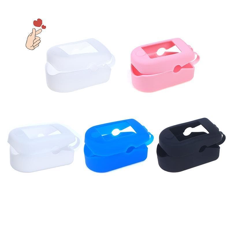 [PEBR] Bolsa De Armazenamento De Silicone Clipe De Dedo Oxímetro Capa Protetora Suporte Protetor De Braet Pulso [fa]