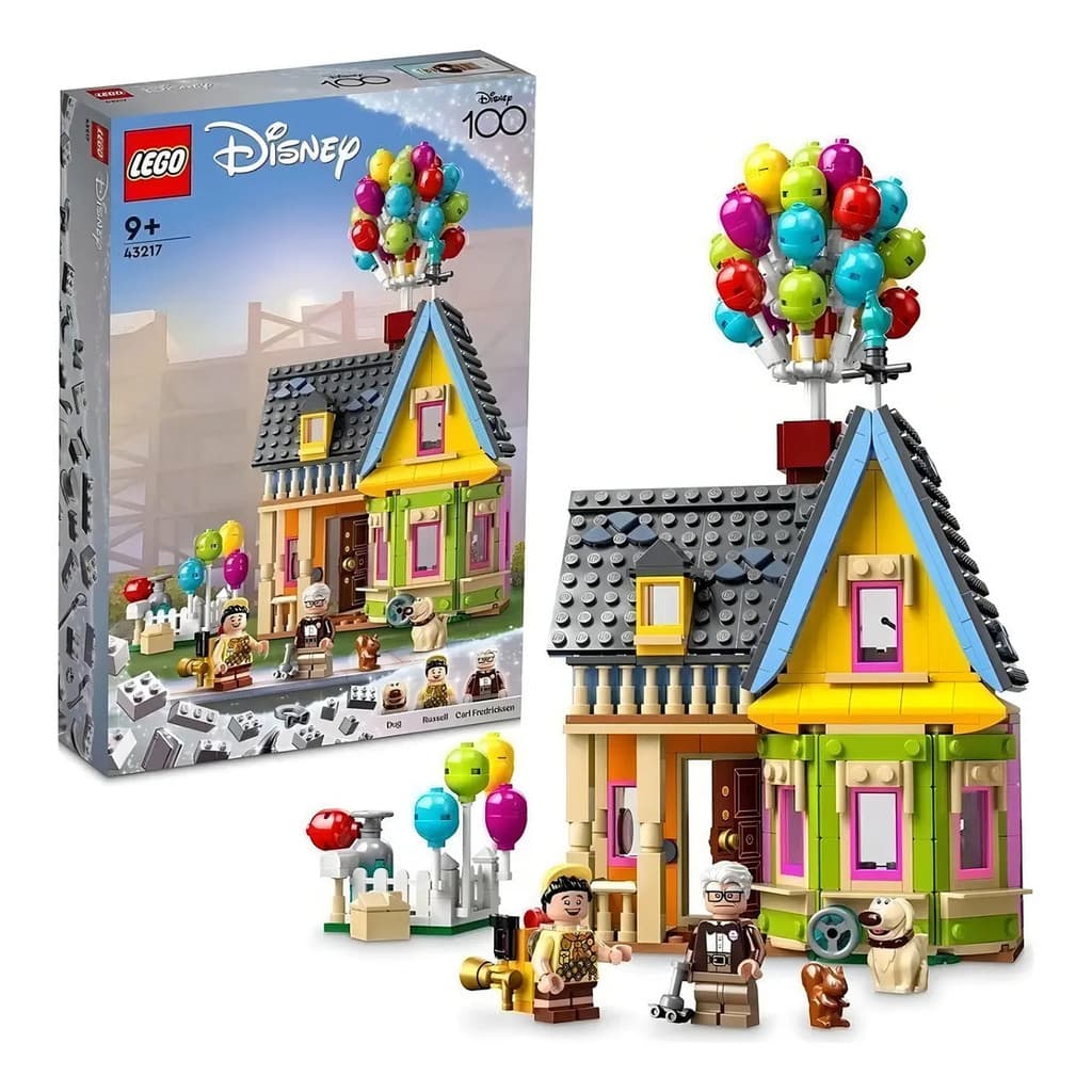 LEGO Disney Pixar Up Altas Aventuras Casa Flutuante 43217 598 Peças Blocos De Montar Presente Criativo