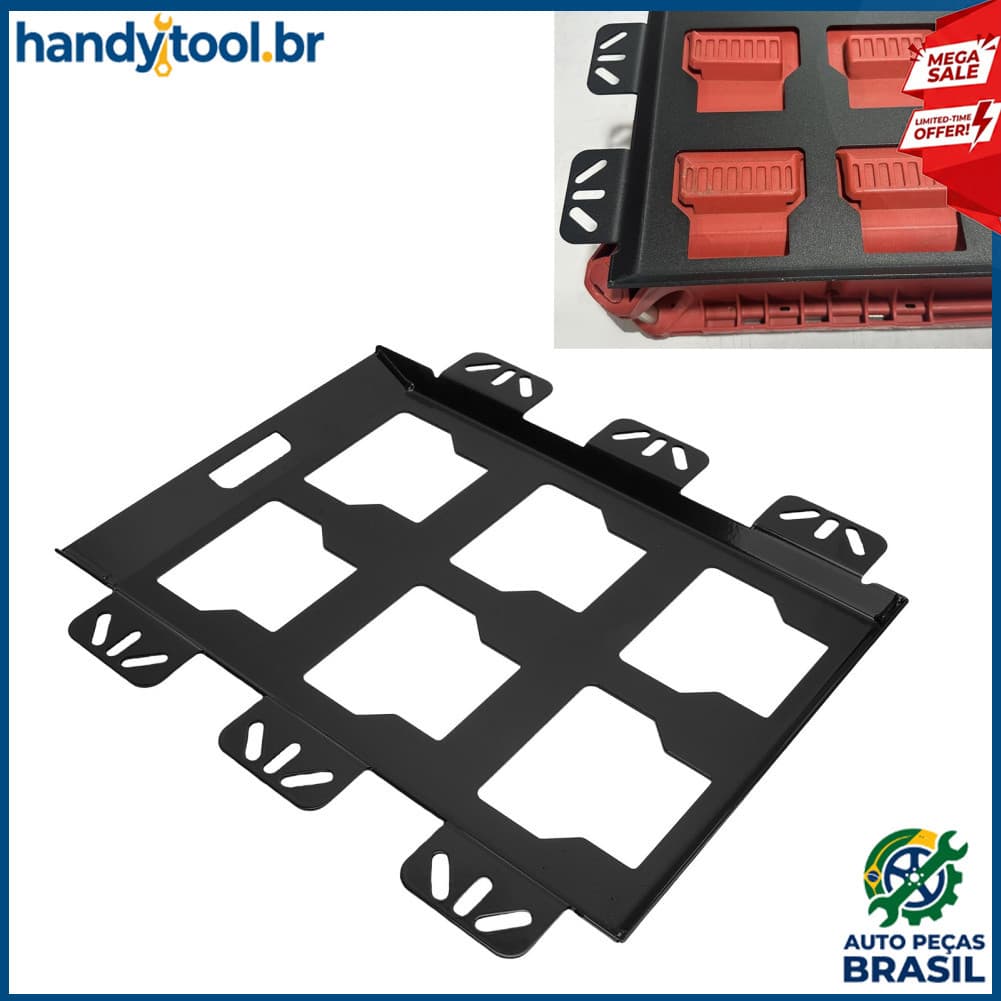 Substituição da placa de montagem da caixa de ferramentas para caixas de ferramentas Packout Base de montagem em parede