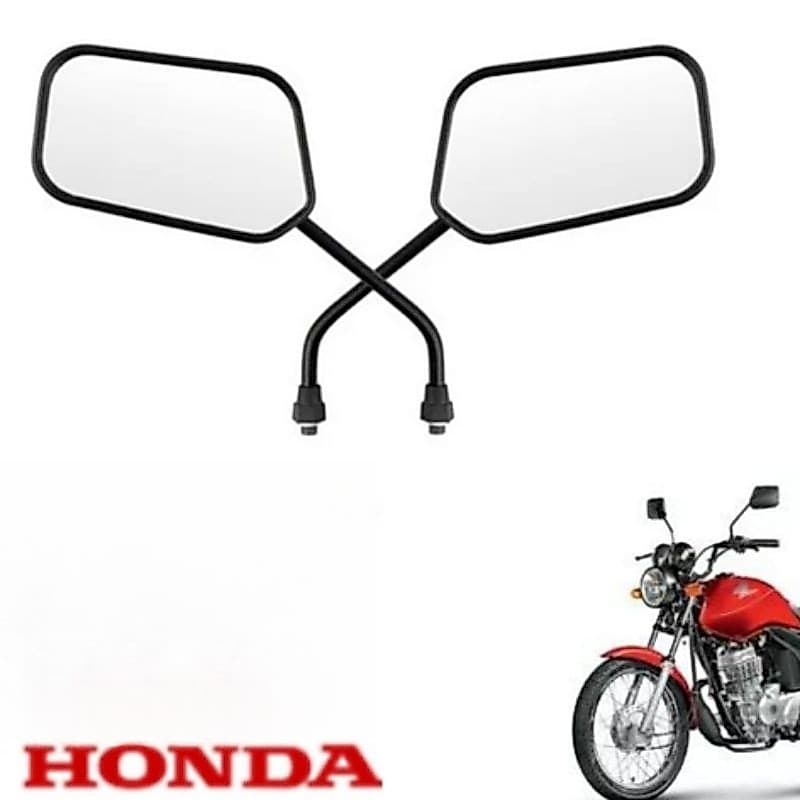 Espelho Retrovisor Modelo Original Honda Titan/Fan 125 Todas e 150 Até 2013