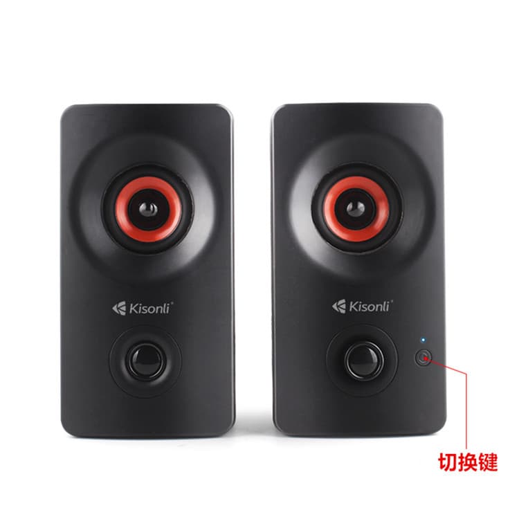 Áudio desktop computador casa desktop Notebook externo com fio Bluetooth pequeno alto-falante multimídia Subwoofer