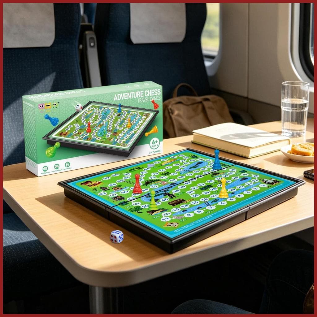 Jogos De Tabuleiro De Viagem Multi Jogador Dobrável Portátil Engraçado Jogo De Família Crianças Brinquedos Para Adultos 