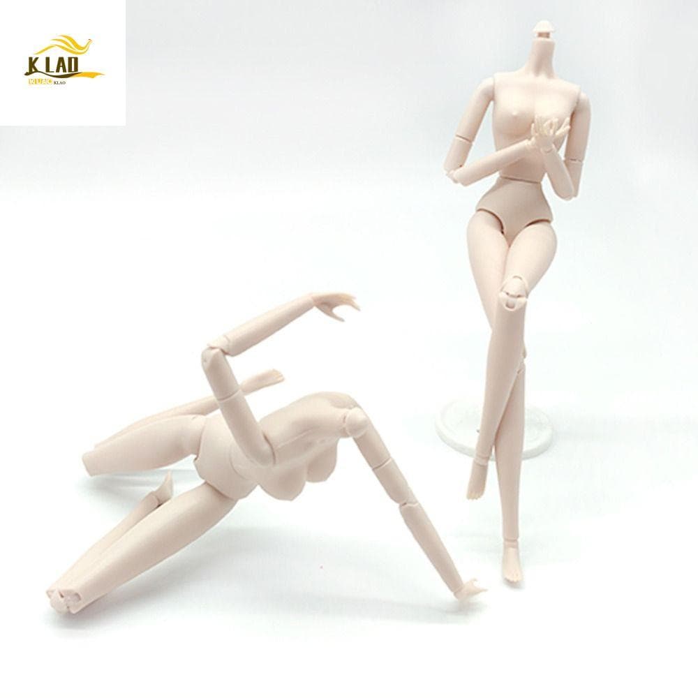 Brinquedos De Boneca Nua De Pele Branca KLAOSD , Bonecas BJD Nuas Articuladas Móveis De 1/6 , Super Modelo De Substituiç