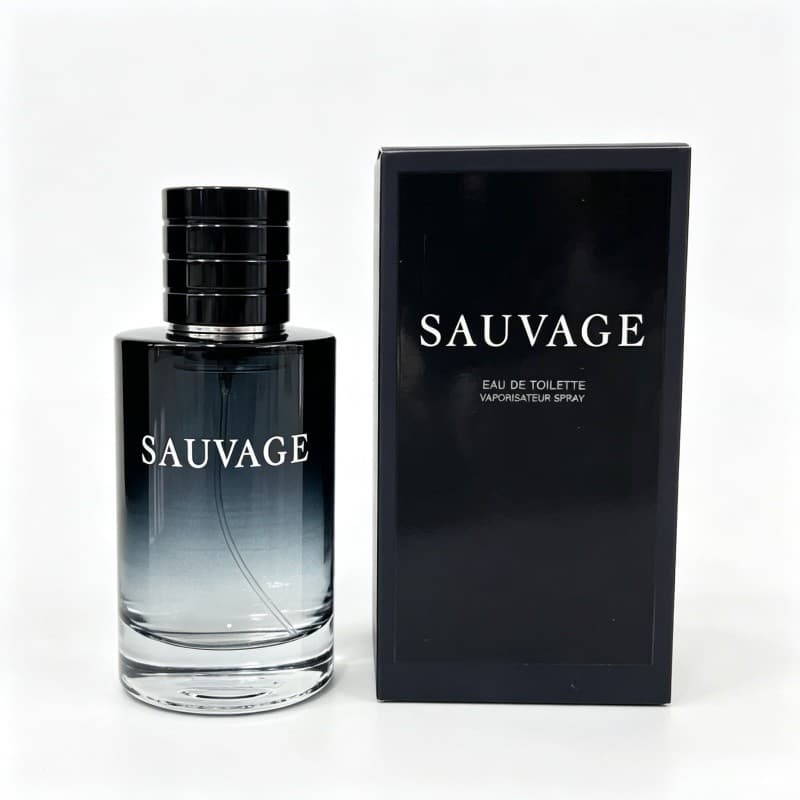 Sauvage EDT Amadeirado Âmbar 100ml Masculino Body Splash Longa Duração Lavanda Fragrância Cítrico perfume importado
