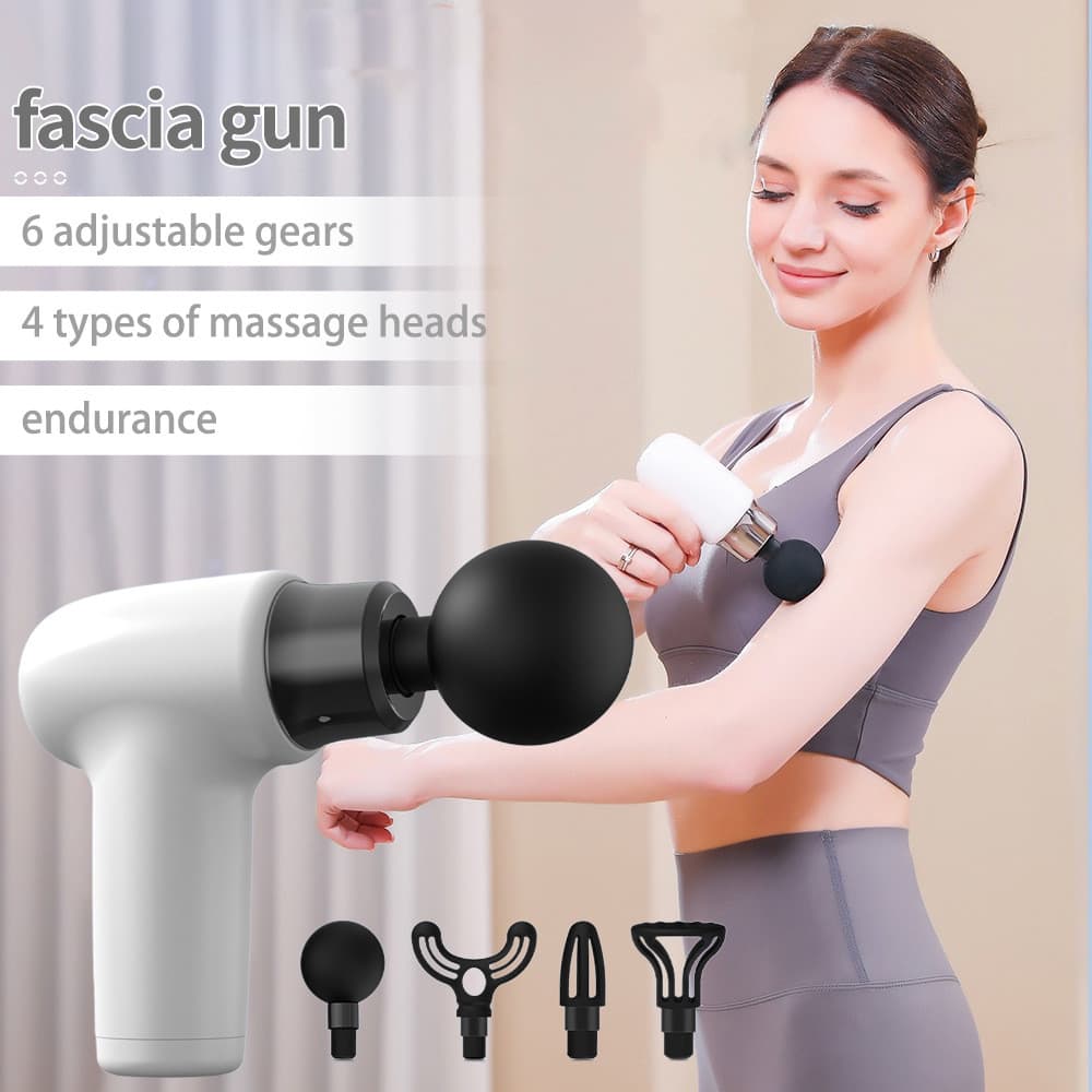 Novo produto fáscia arma relaxamento muscular coluna Cervical massageador inteligente massageador de alta frequência Min