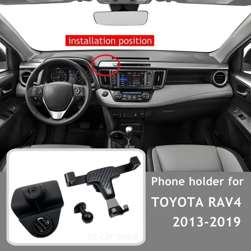 Suporte Do Telefone Carro Para Toyota RAV4 2019 2018 2017 2016 2015 2014 2013 Montagem De Ventilação De Ar Gravidade Ace