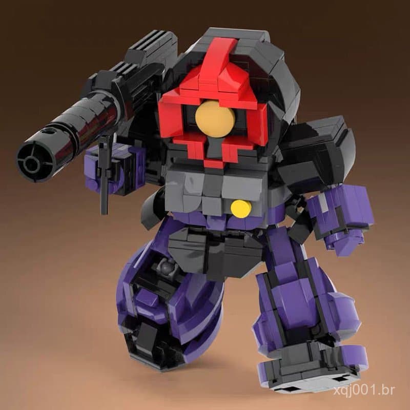 Blocos de montar MOC compatíveis com Lego, Gundam SD, anime Gundam Original, modelo de blocos educativos para montar.