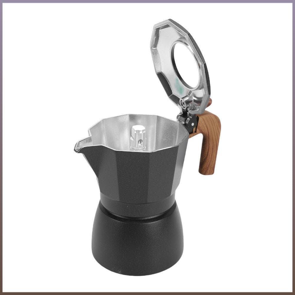 Cafeteira Com Fogão , Liga De Alumínio , 100ml , Volume , Máquina De Café Expresso , Extração De Alta Pressão