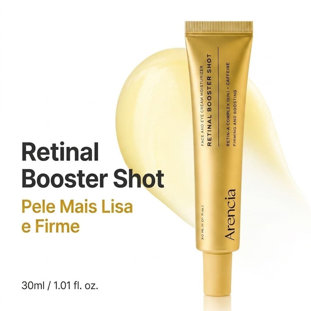 Arencia Retinal Booster Shot Moisturizer 30ml Creme Facial Hidratante com Retinal Skincare Coreano Anti-Idade