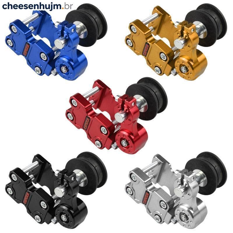 cheesenhujm Acessórios De Ajuste Universal Para Motocicleta , Ajustador De Corrente De Roda , Tensor De Rolo Moto , Moto
