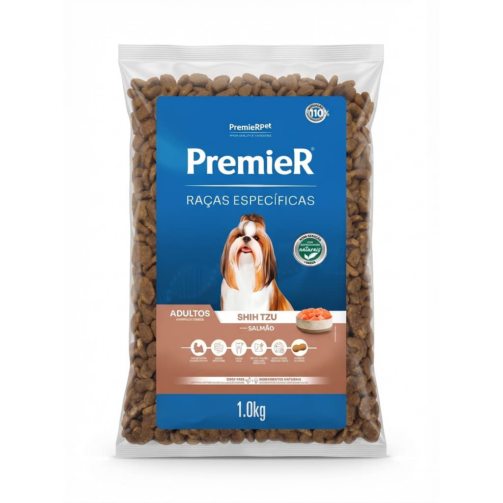 Ração A Granel Premier Raças Específicas Shih Tzu Adulto Salmão Arroz 1 kg
