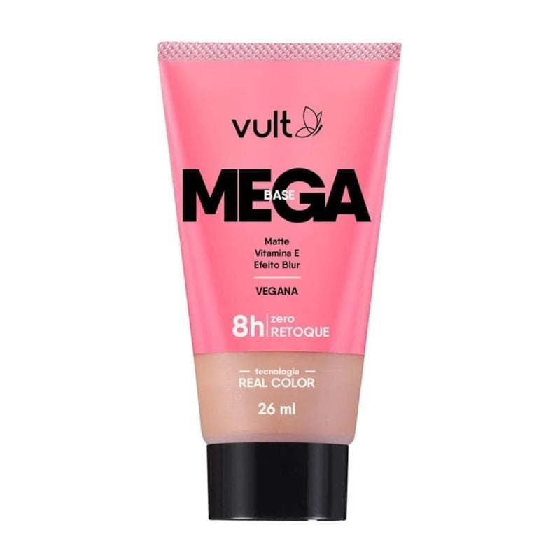 Base Liquida Vult Mega Base 8h Zero Retoque Matte Cor V330 26ml