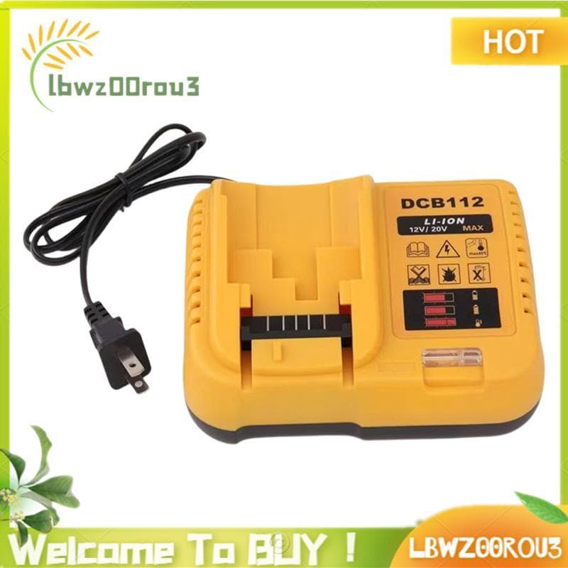 Para 10.8V/14.4V/18V Carregador De Bateria DCB112 Eua Plug Carregamento Rápido Doca Substituição Unidade Carga Rápida