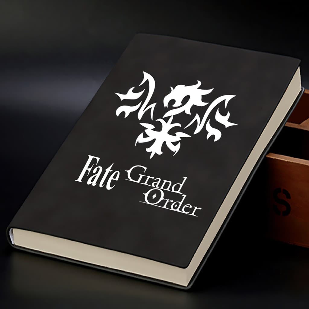 Fate Black Joan of Arc Virgin Notebook Diário bidimensional FGO Anime Mercadoria Bloco de notas Papelaria Notebook