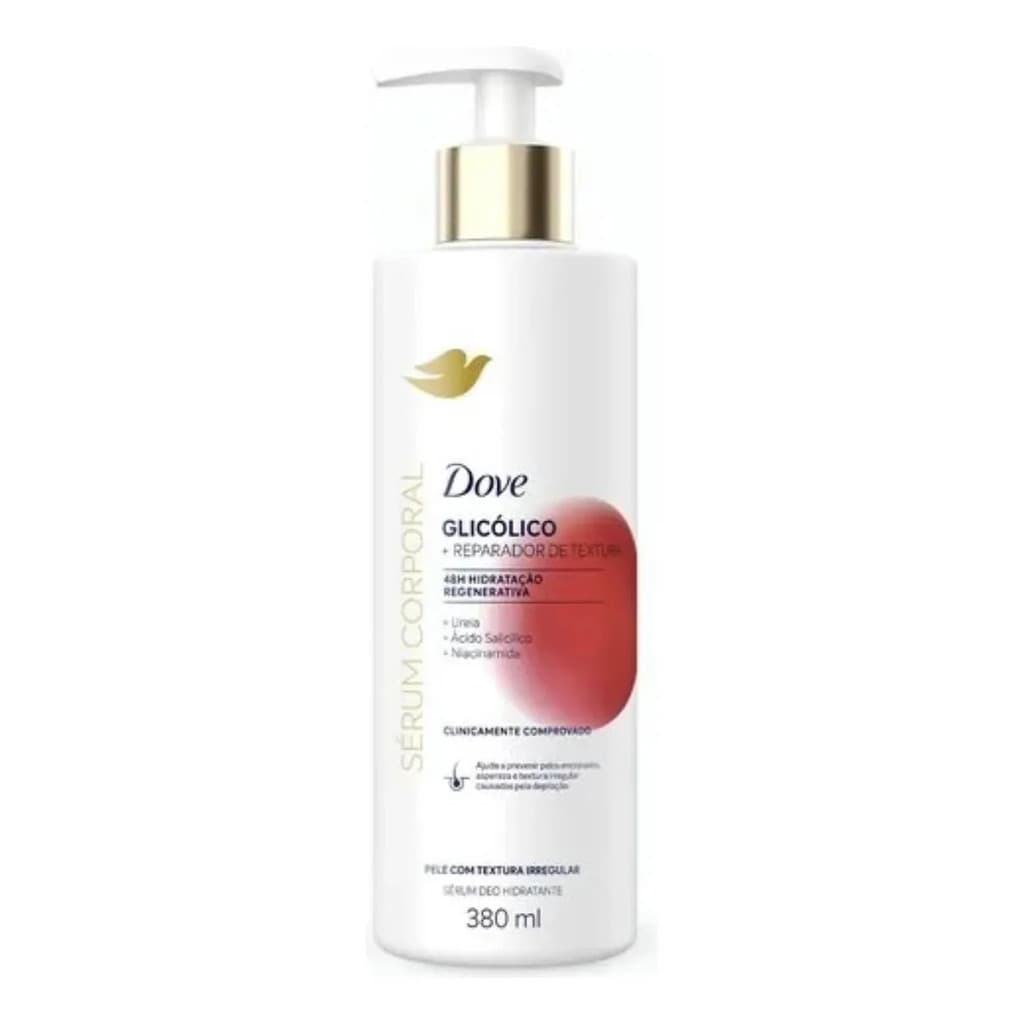 Dove Hidratante Corporal Sérum Glicólico Reparador 380ml