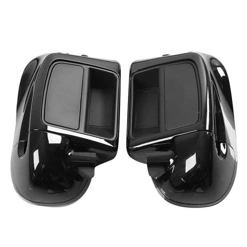 Grande adequado Harley planador Road King caixa de ferramentas Leggings capa protetora barra frontal caixa de armazename
