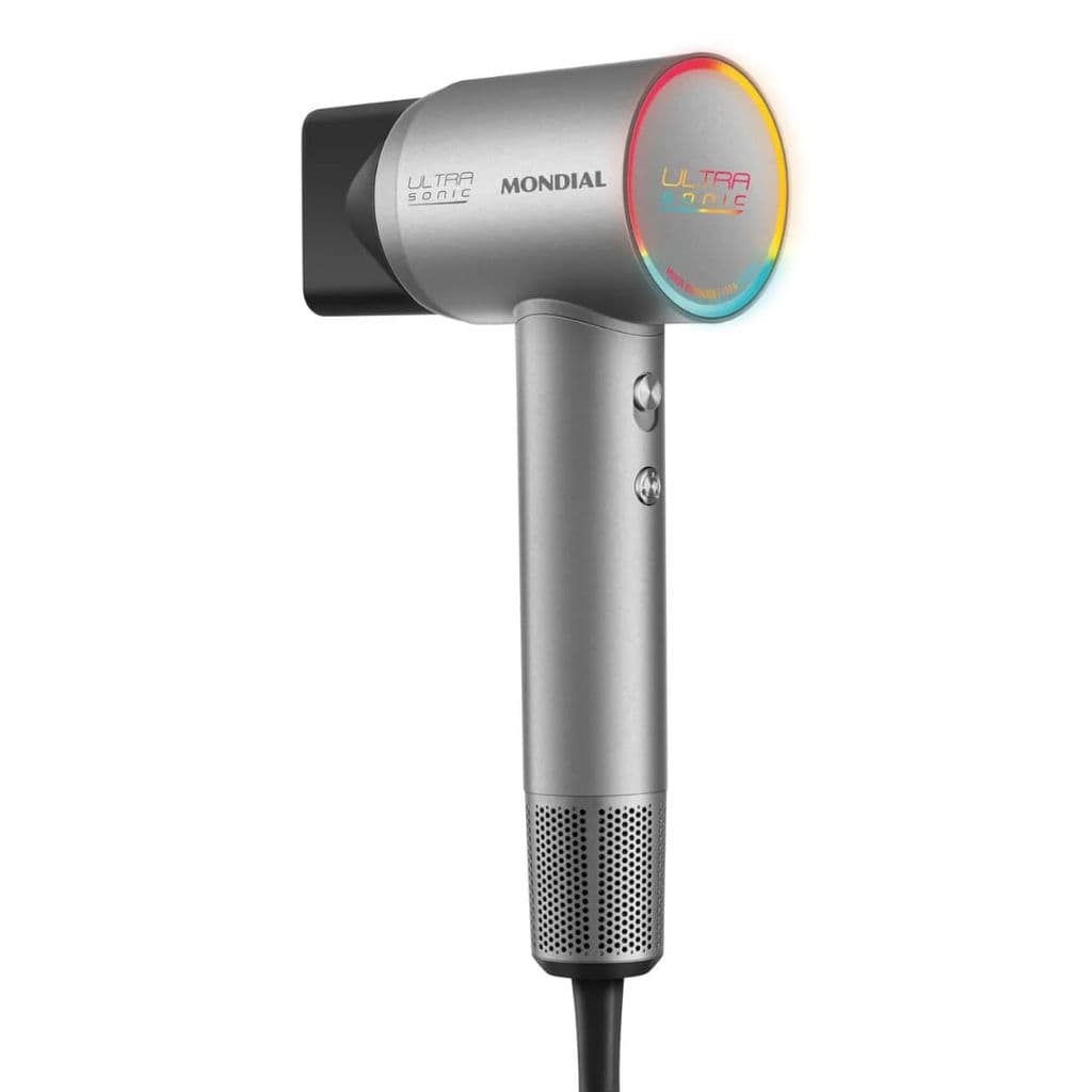 Secador de Cabelos Profissional Mondial Ultra Sonic SCP-01-US 1400W Brushless 110.000 RPM 127V